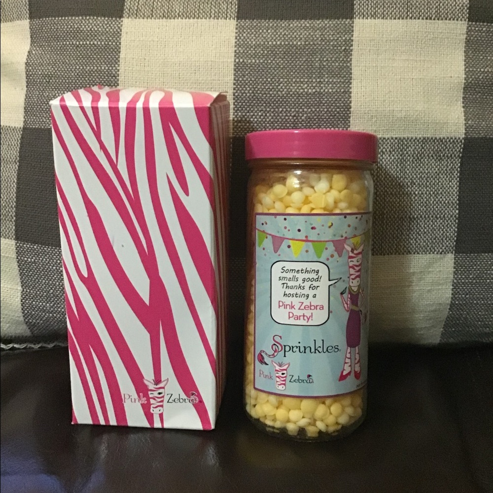 Crisp Apple pie Pink Zebra Sprinkles wax melts